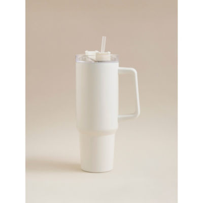 George Home Cream Metal Tumbler 1136ml
