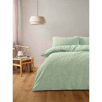 ASDA Light Blue Plain Pillowcase Pair