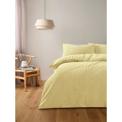 ASDA Relaxed Washed Cotton Duvet Set Single