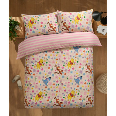 Winnie The Pooh Disney Winnie the Pooh Floral Print Duvet Set - Double