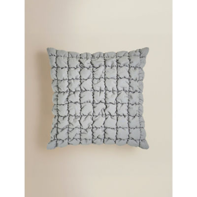 George Home Grey Bubble Quilted Cushion