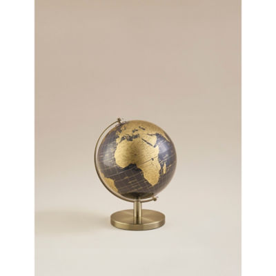 George Home Navy & Gold-Tone Globe