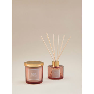 George Home Classic White Peach & Vanilla Candle Gift Set