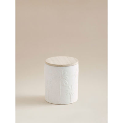 George Home Notes From Nature Palm Tree Embossed Candle