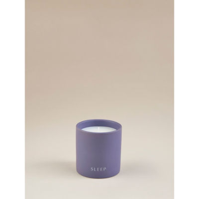 George Home Purple Wellness Sleep Ceramic Candle