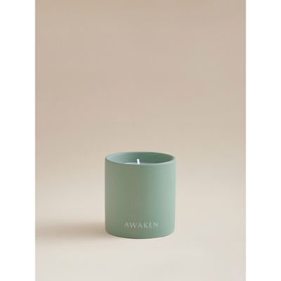 George Home Green Wellness Awaken Ceramic Candle
