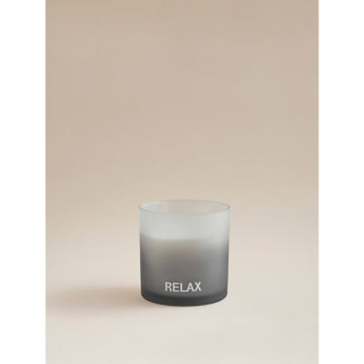 George Home Grey Extra Large Wellness Relax Ombre Candle