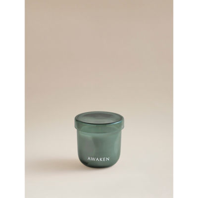 George Home Green Wellness Awaken Glass Lid Candle