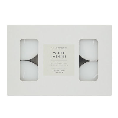 ASDA White Jasmine 12pk Tealights
