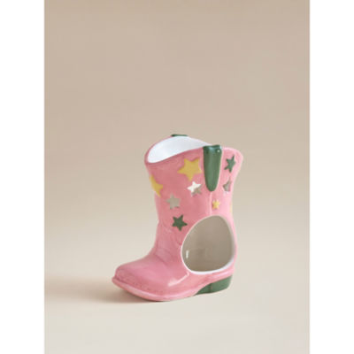 George Home Cowboy Boot Shaped Oil Burner