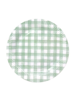 George Home Gingham Plates