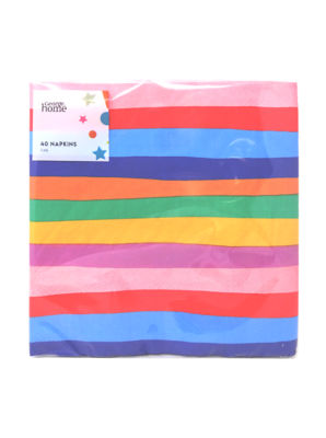 George Home Napkins Rainbow Stripe