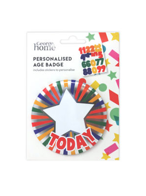 George Home Personalised Badge