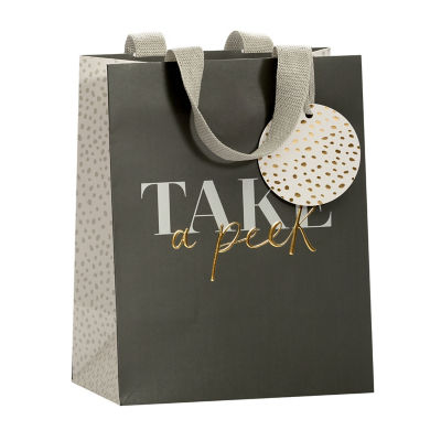 George Premium Black Medium Gift Bag