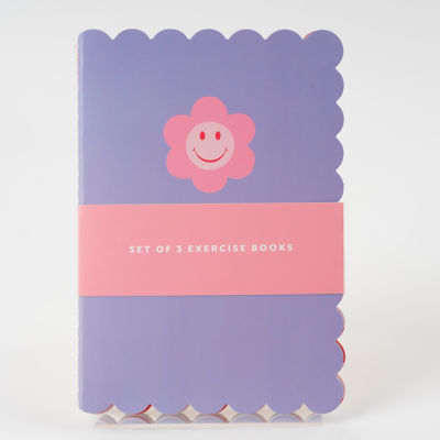 ASDA Lucky Charm A5 Exercise Notebooks - 3 Packs
