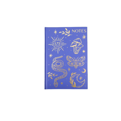 ASDA Dark Garden Foil Celestial A5 Notebook