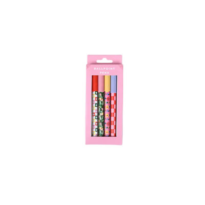 ASDA Lucky Charm Ball Pens 4 Pack