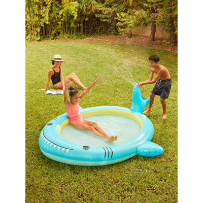 Hapello Inflatable Sprinkler Pool
