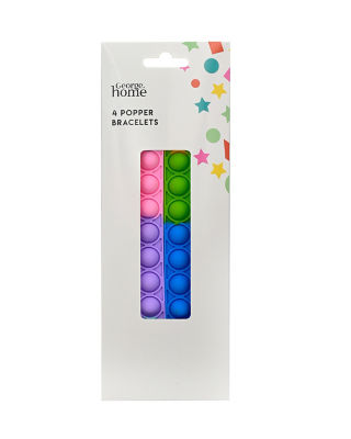 George Home 4 Popper Bracelets