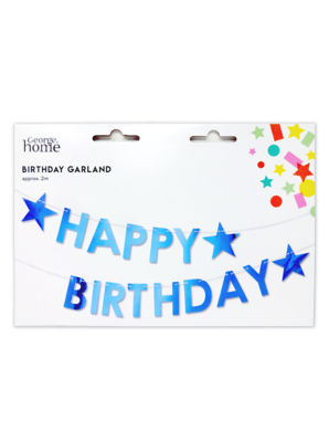 George Home Hb Garland Blue 2M
