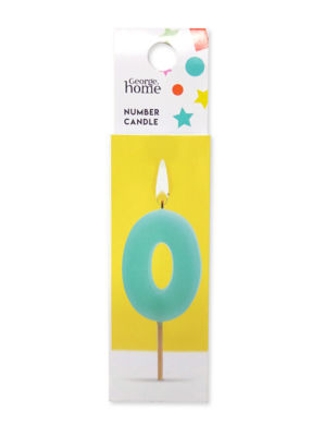 George Home Number Candle 0