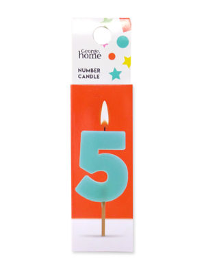 George Home Number Candle 5