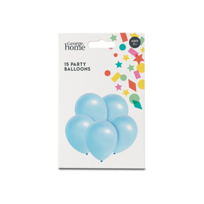 George Home Party Balloons Light Blue