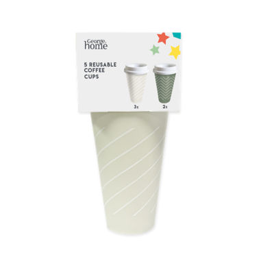 George Home Reusable Coffee Cups
