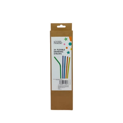 George Home Bendy Paper Straws