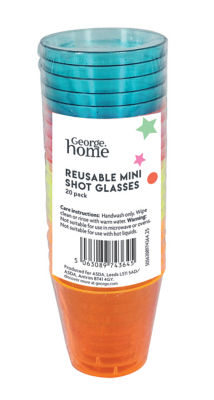 George Home Reusable Mini Shot Glasses