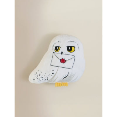 George Home Harry Potter White Hedwig Cushion