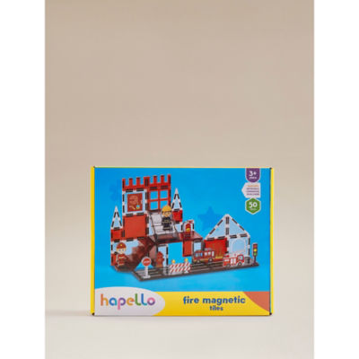 ASDA Hapello Fire Magnetic Tiles Set