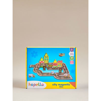 Hapello City Magnetic Tiles Set