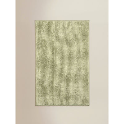George Home Light Sage Super Soft Cotton Bath Mat