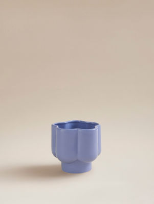 George Home Small Flower Planter Purple 13x13x12.5cm