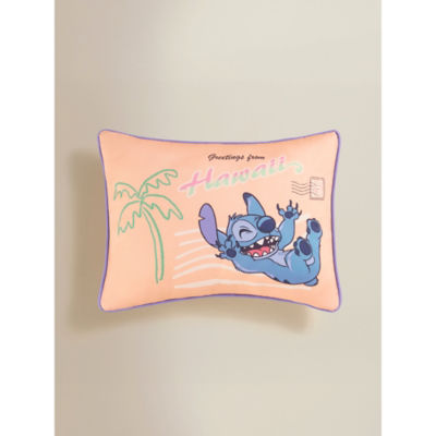 George Home Disney Stitch Peach Printed Cushion