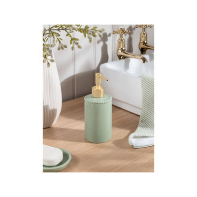 Stacey Solomon Green Beaded Soap Dispenser
