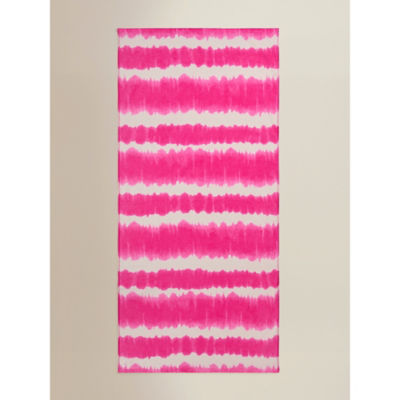 George Home Tie Dye-Effect Cotton Beach Towel