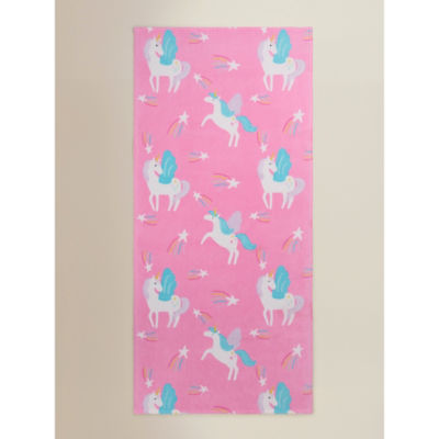 George Home Unicorns Print Cotton Towel