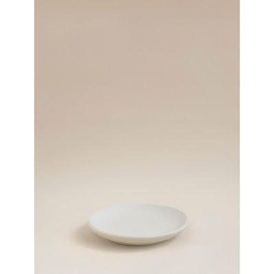 George Home White Sanctuary Dimple Stoneware Soap Dish