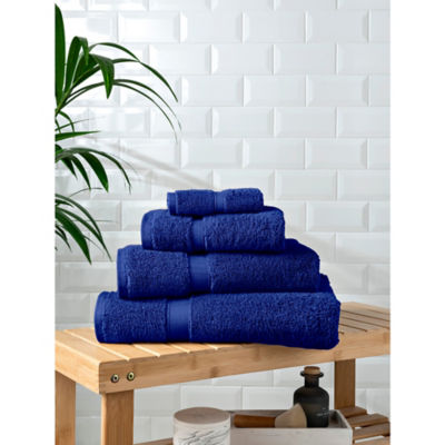 George Home Dazzling Blue Supersoft Cotton Bath Sheet
