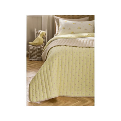 Stacey Solomon Yellow Duck Reversible Quilted Blanket 120 x 150cm