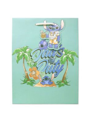 Disney Fathers Day Stitch Gift Bag
