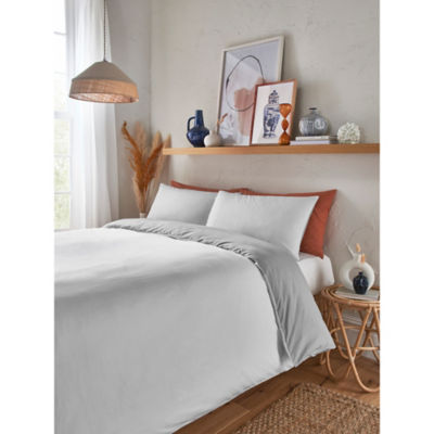 George Home Reversible Duvet Set - Double