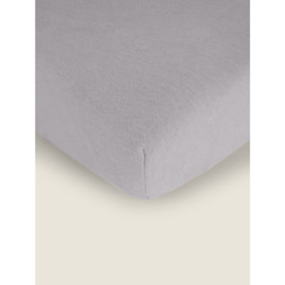 ASDA George Home Grey Moses Basket Fitted Sheet