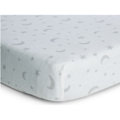George Home Kids Moon and Stars Fitted Sheets - Set of 2