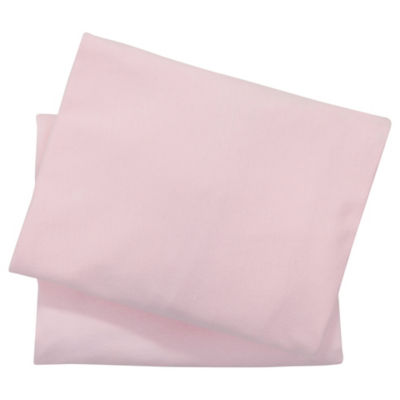 George Home Pink Cotbed Fitted Sheets - Set of 2