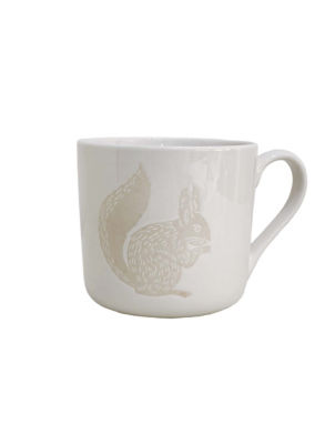 George Home Squirrel Wax Resist Mug