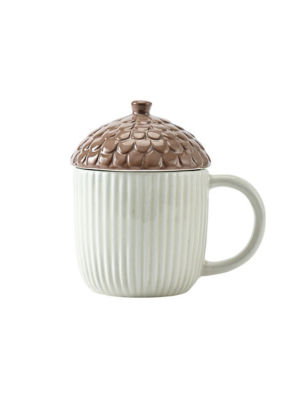 George Home Acorn Shaped Mug With Lid