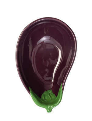 ASDA Aubergine Shaped Bowl